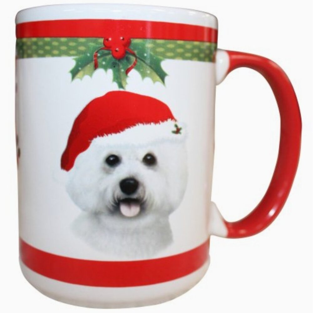 Bichon Frise Christmas Coffee Mug 15